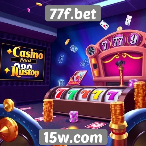 77f.bet oferece variedade em jogos de cassino online